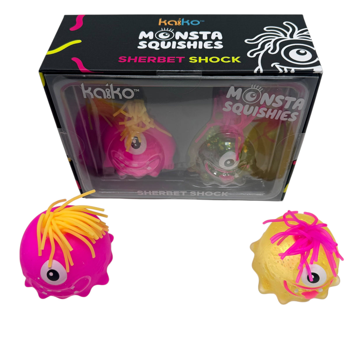 Sherbet Shock Monsta Squishies – Twin Set