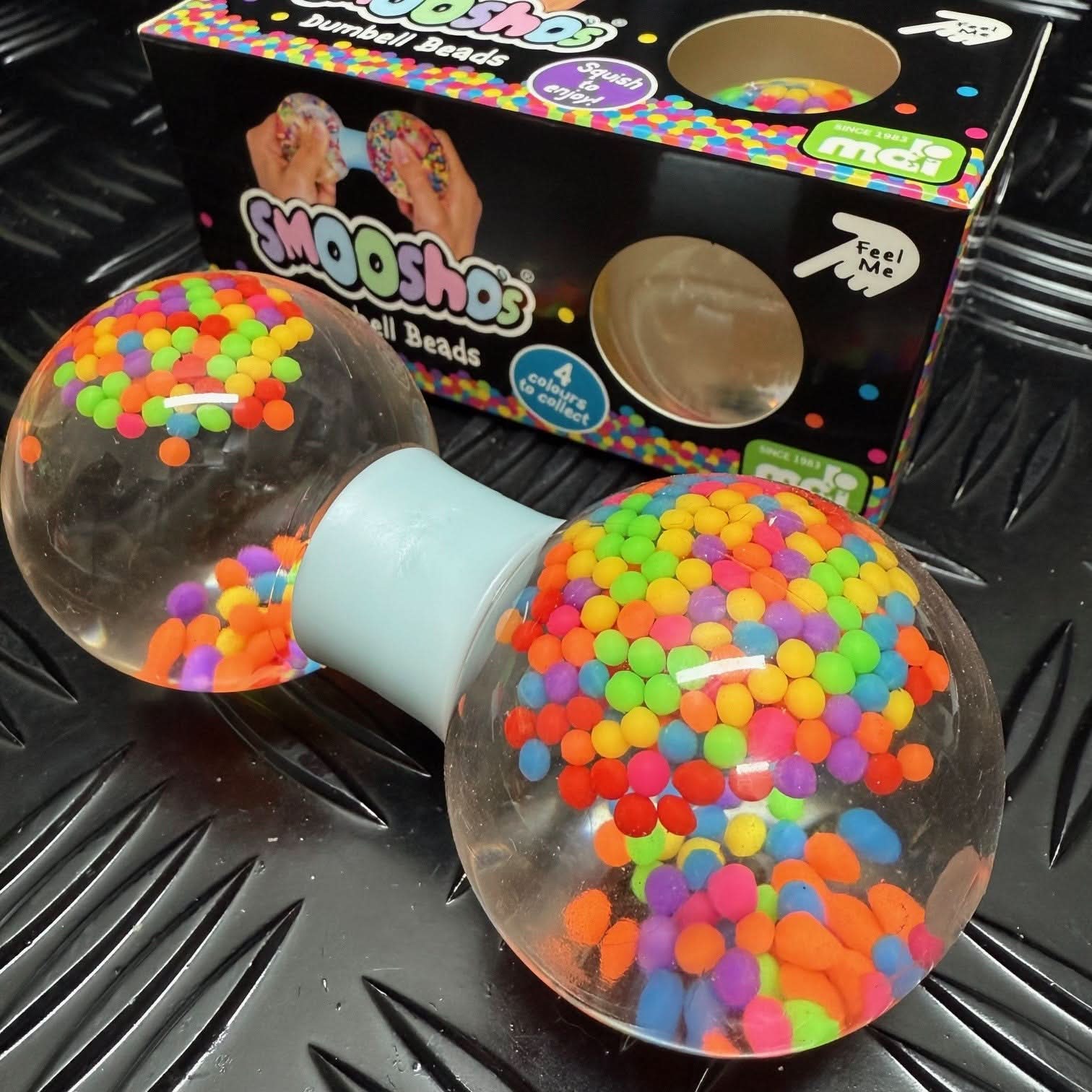 Dumbbell -100 & 1000's Rainbow BEADS