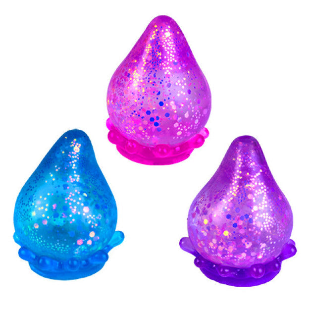 Smoosho's Glitter Drop Glow Super Squeeze - Glow-in-the-dark