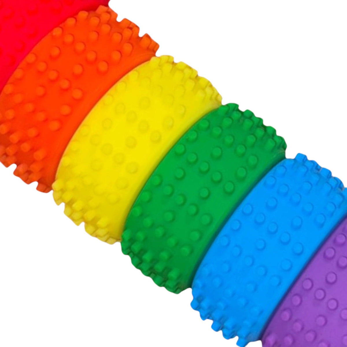 MagStak Node - Textured Magnetic Sensory Set (6 Pieces)