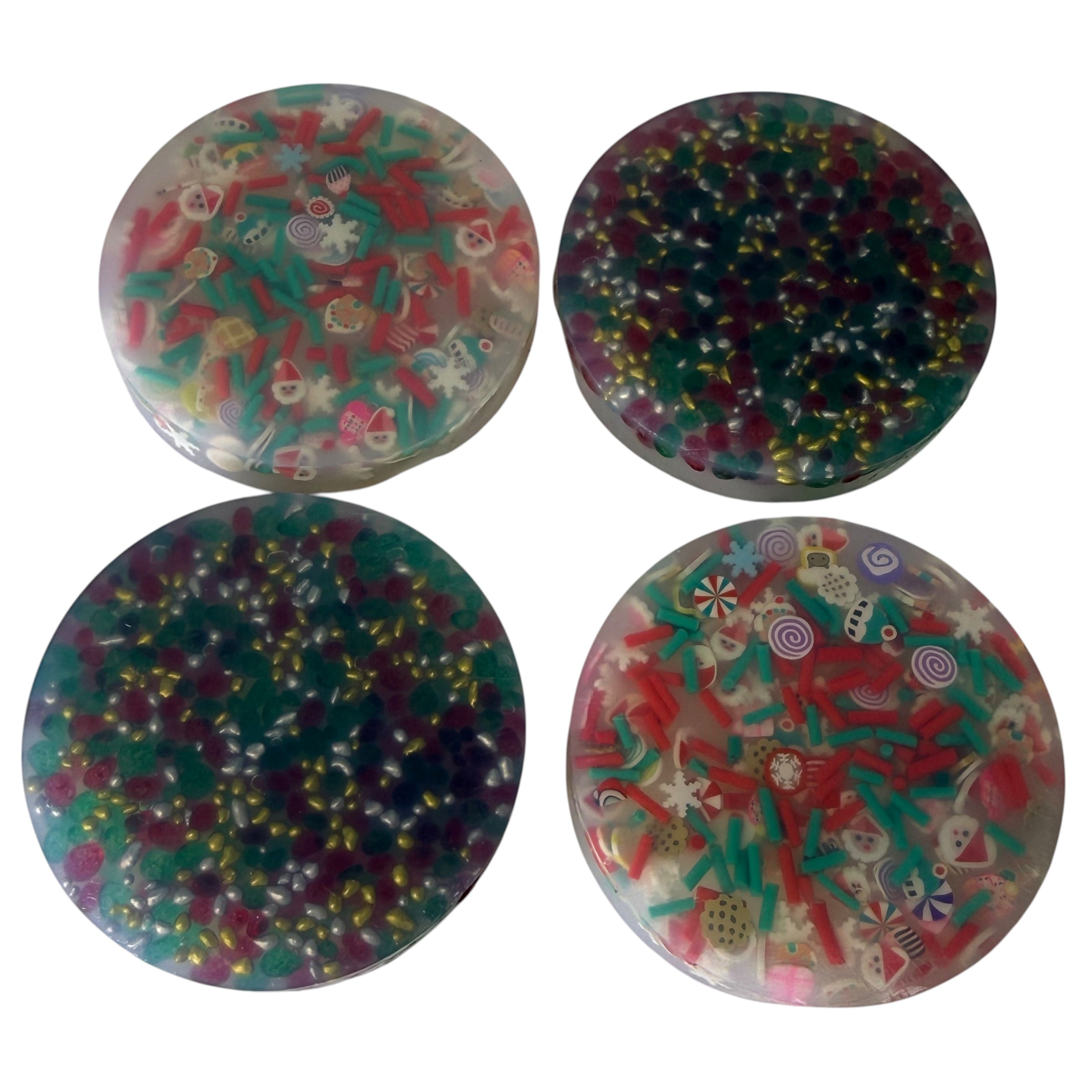 Christmas Stretchy Pick ’Ems – Set of 4