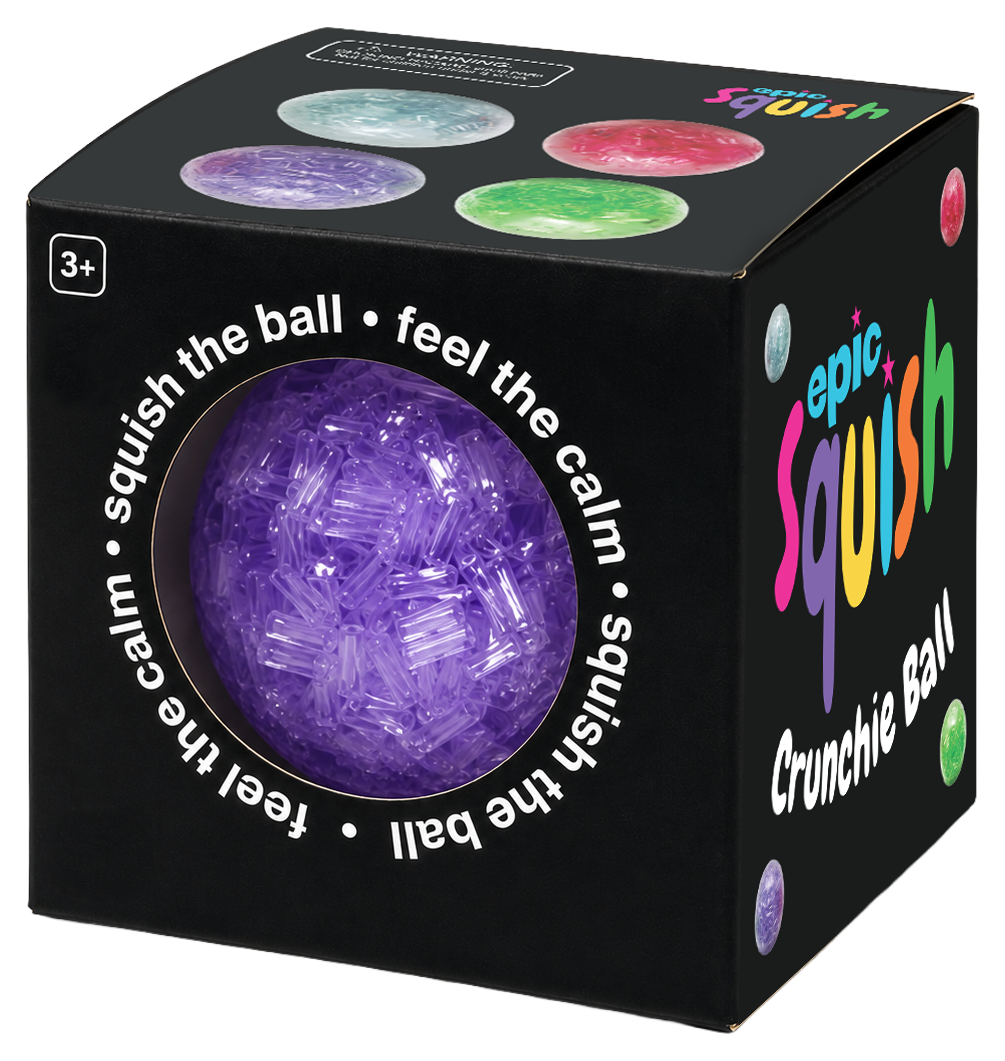 Epic Squish Crunchie Ball retail packaging