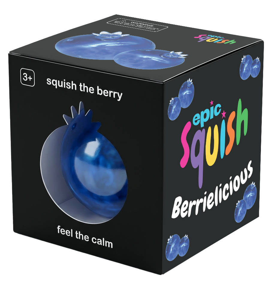 Epic Squish Berrielicious retail packaging