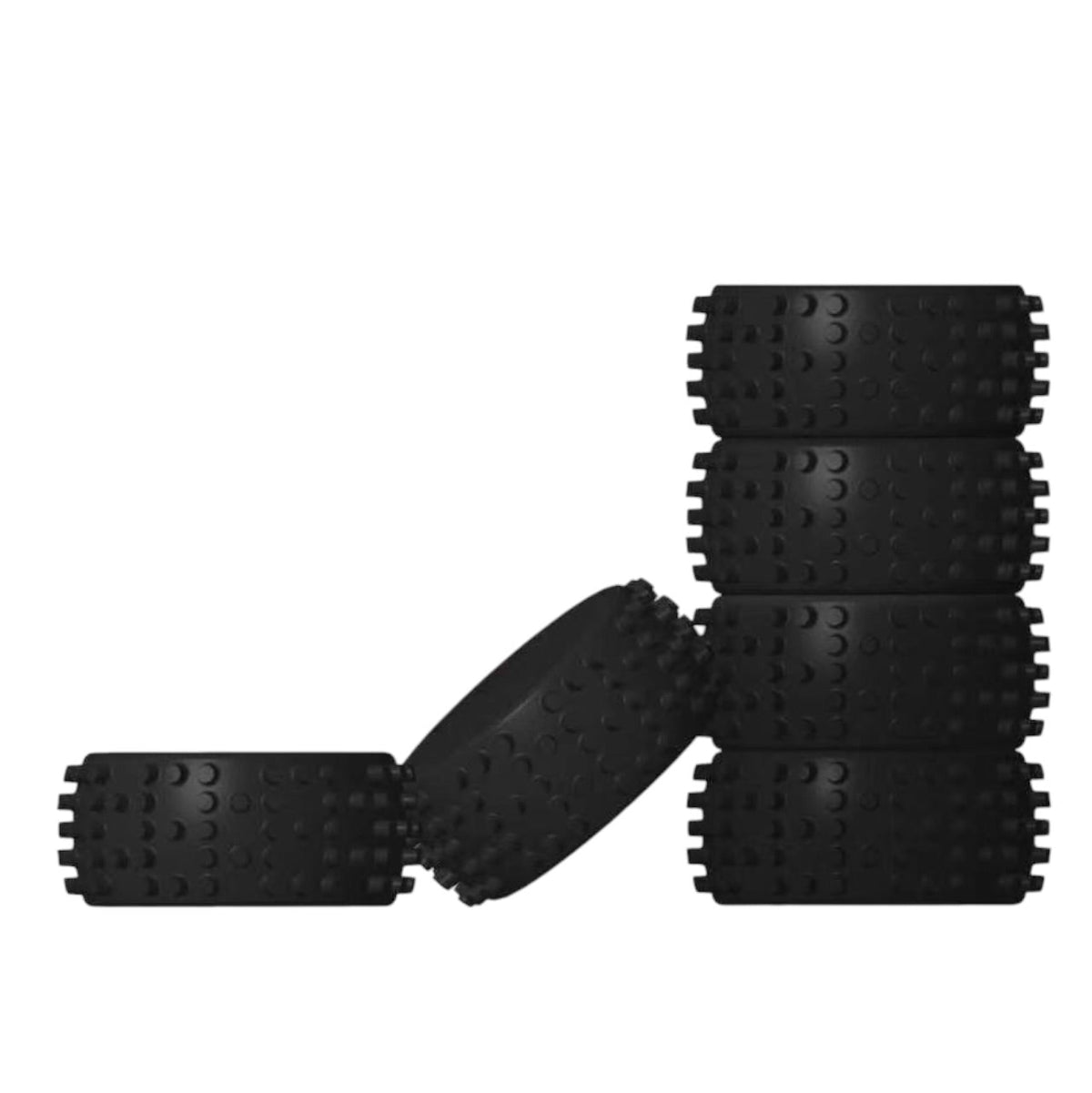 MagStak Node - Textured Magnetic Sensory Set (6 Pieces)