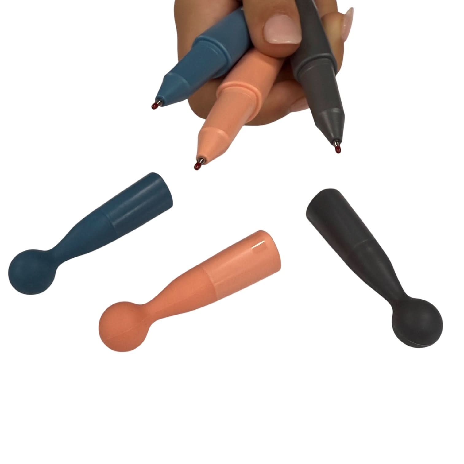 Fidget Pen - Soft Flexible Silicone Top