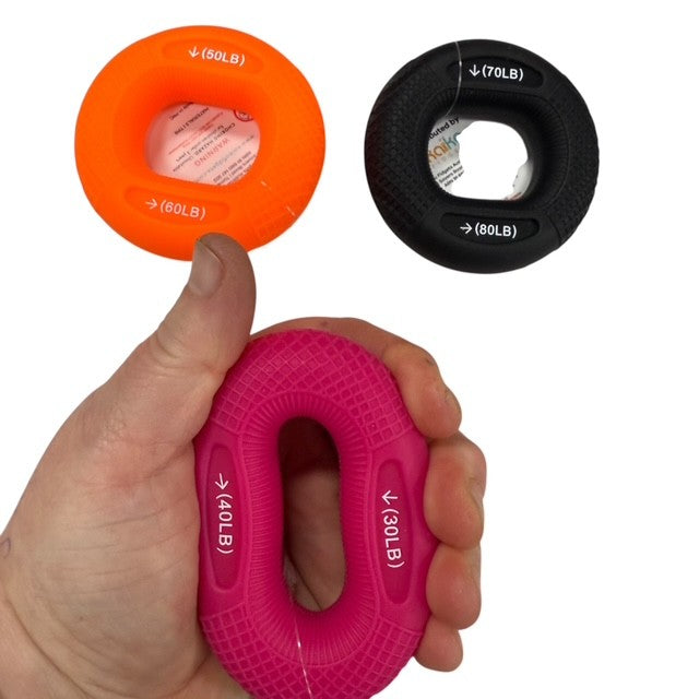 Fidget & Grip Exerciser Rings