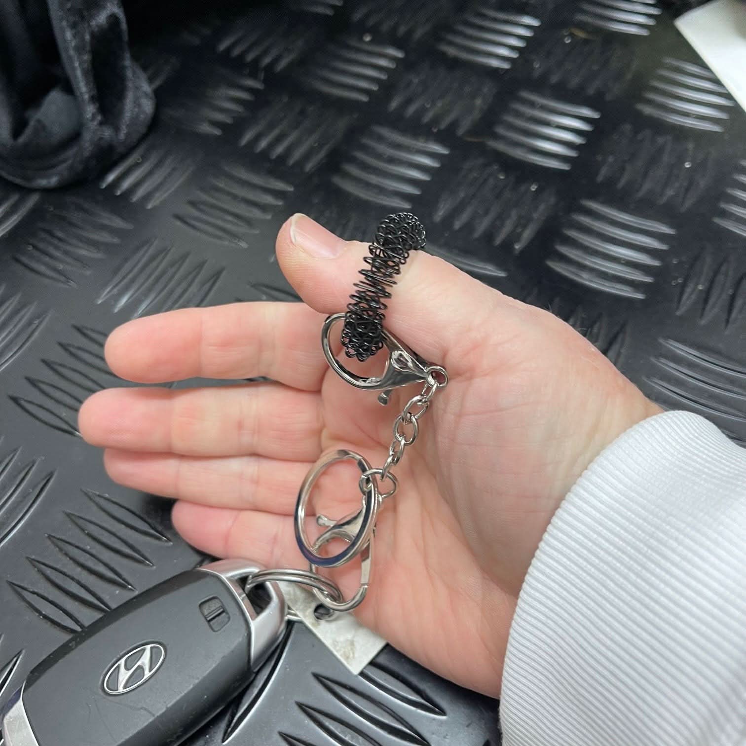 Finger Spikey Set of 10 - includes Fidget Keyring