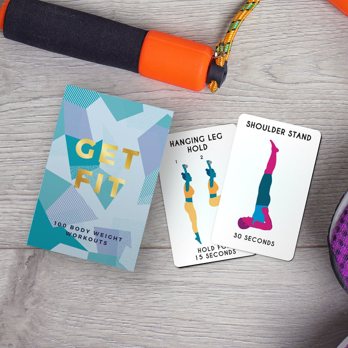 GET FIT Eexercise Cards - 100 Cards