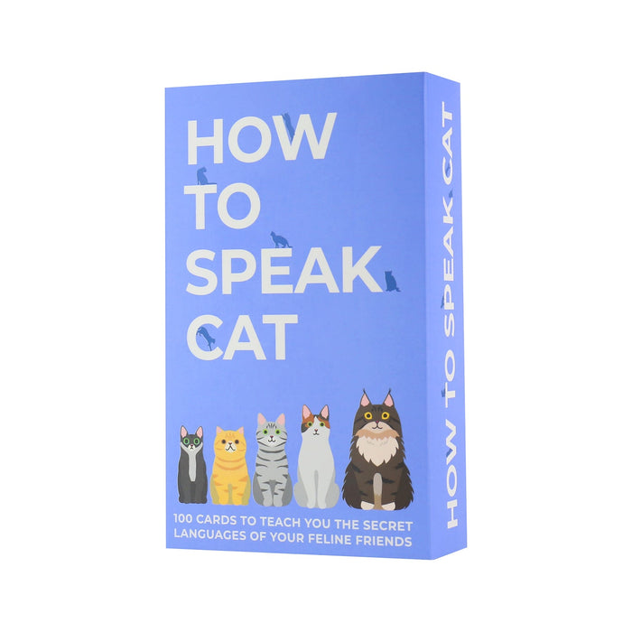 HOW TO SPEAK CAT CARDS - 100 cards