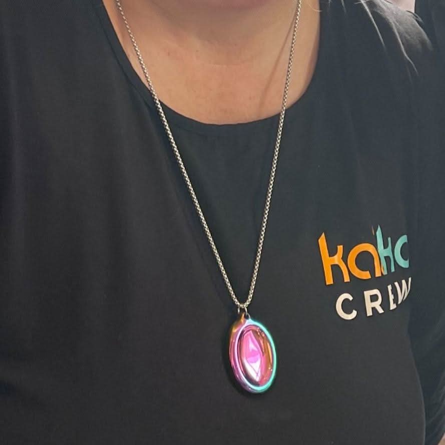 Groove Stone - Dual Support Necklace & Key Chain