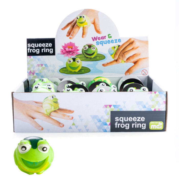 Squeeze Frog Ring