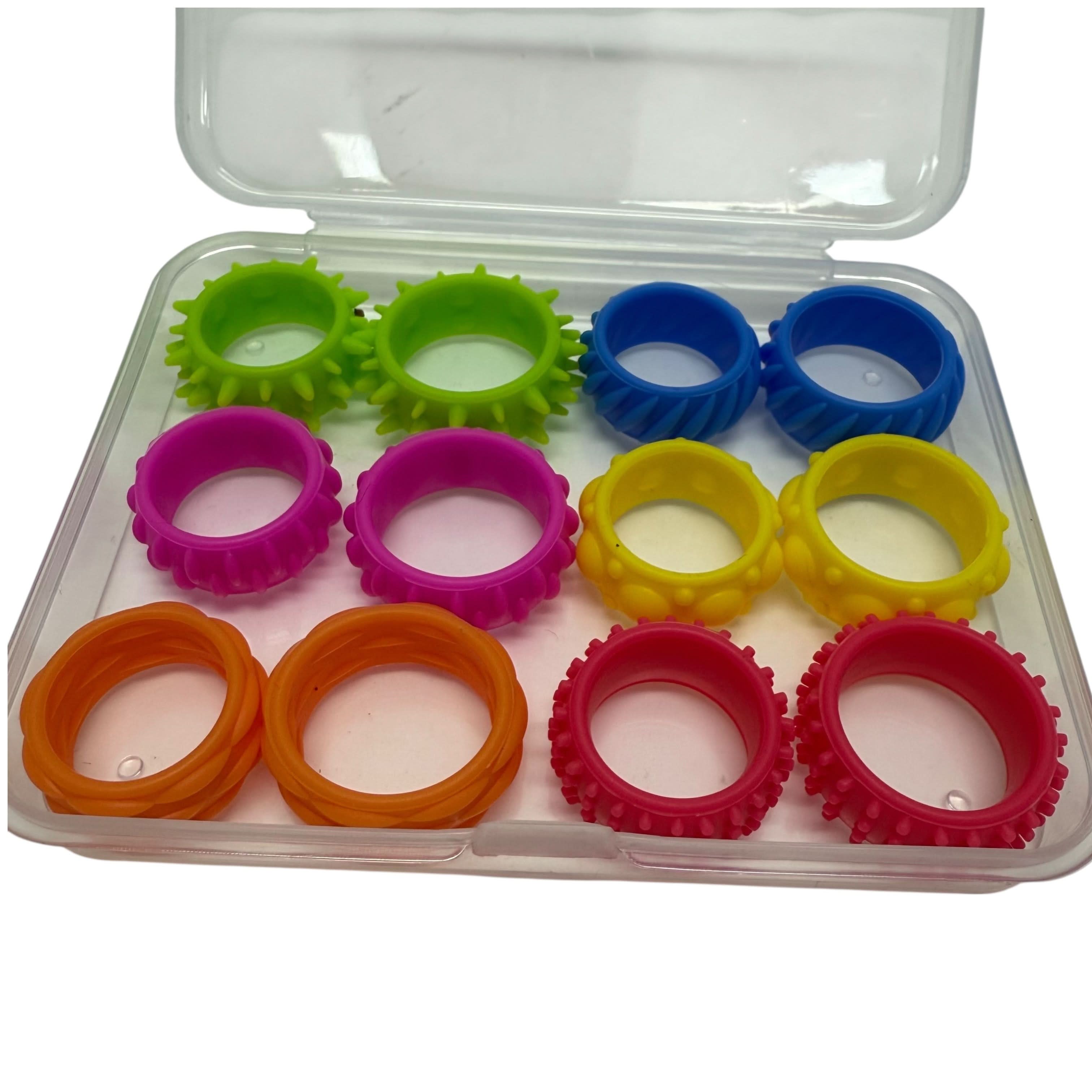 Halo Picky Bands - Set of 12 Wearable Sensory Tools and Picking Supports