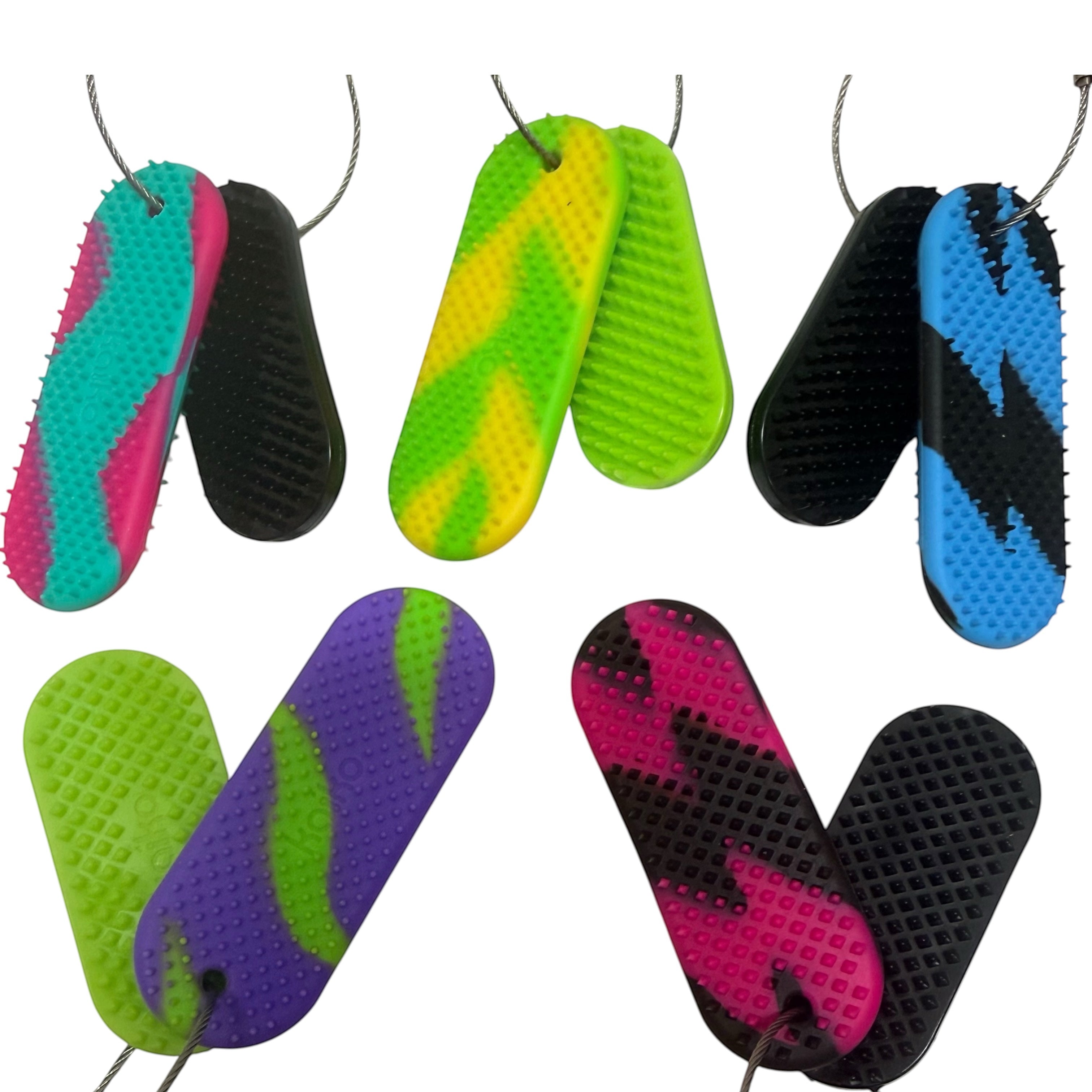 SpiKEYring Pick & Mix Collection – Dual Sensory Pads by Kaiko