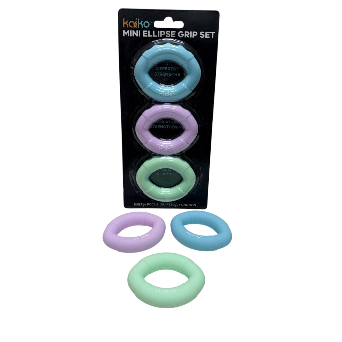 Mini Ellipse Grip Set of 3 - Ideal for Petite Hands
