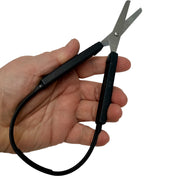 Easy Grip Self-Opening Black Scissors