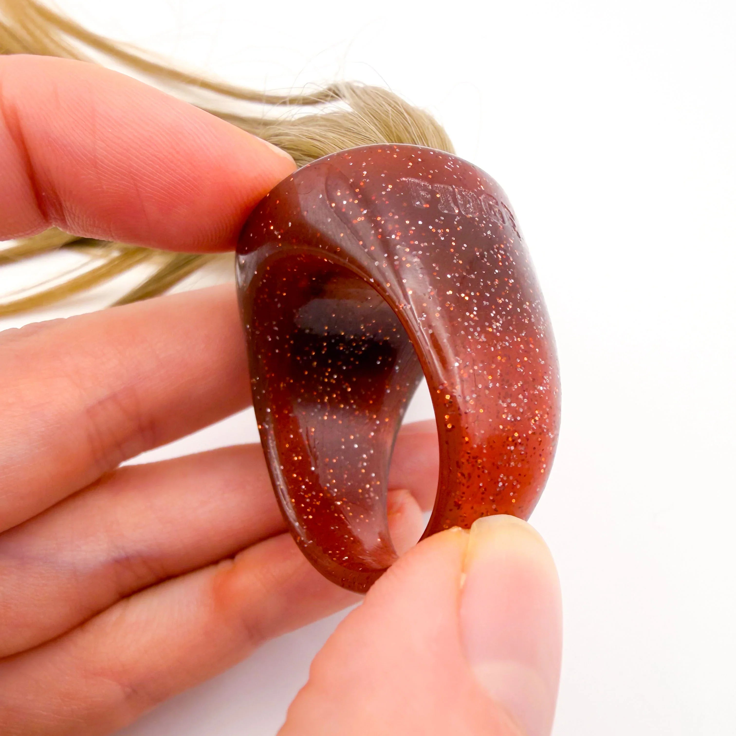 Brunette Twirler – Hair-Twirling Fidget by Fidge