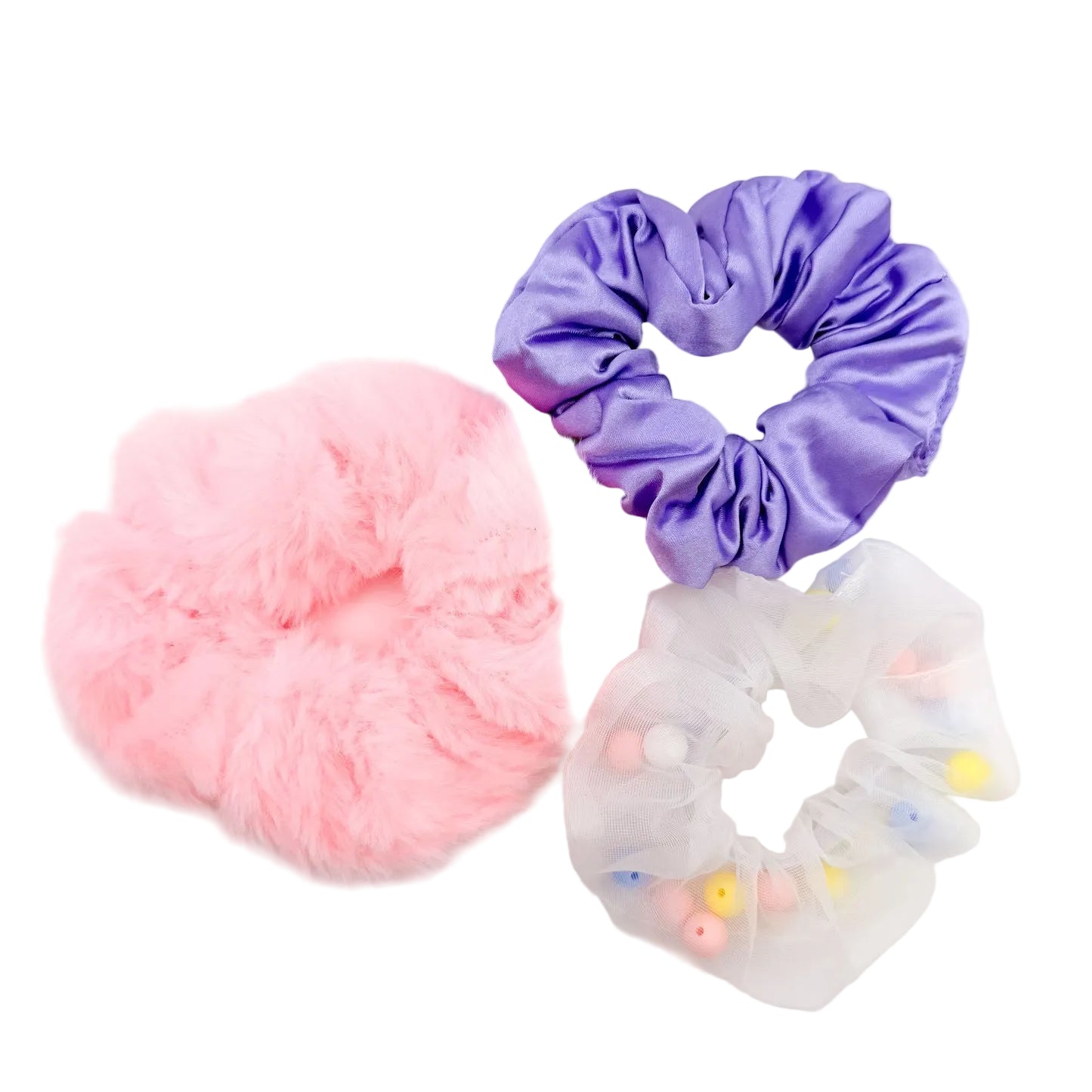 Fobble Fidget Hair Bobbles – Pastel Set of 3