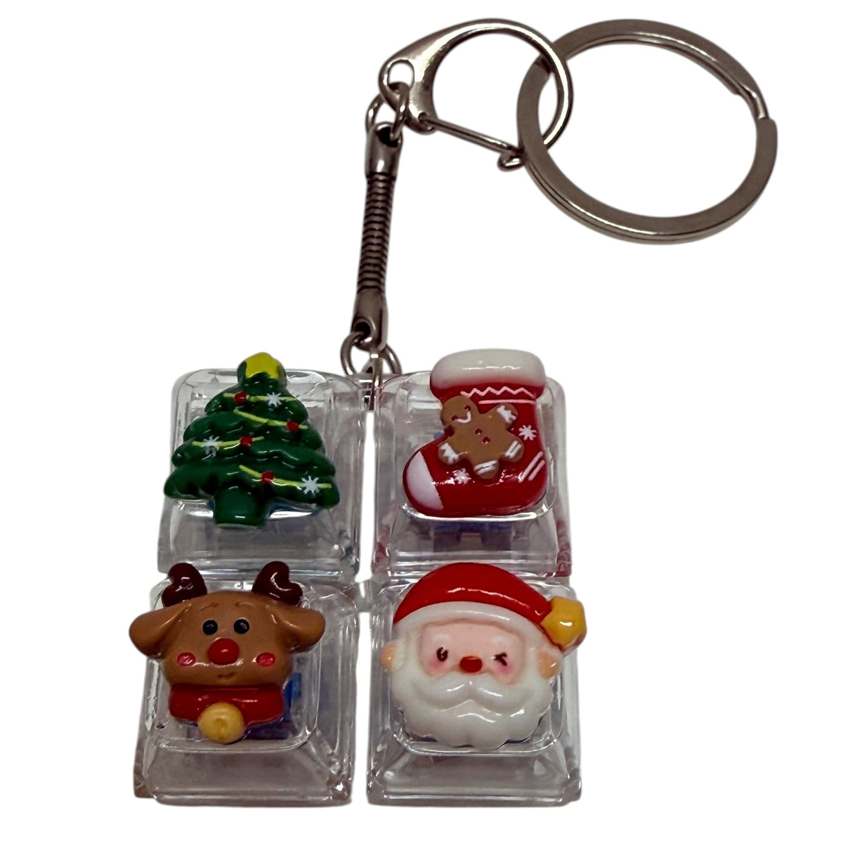 Christmas clicker keyring