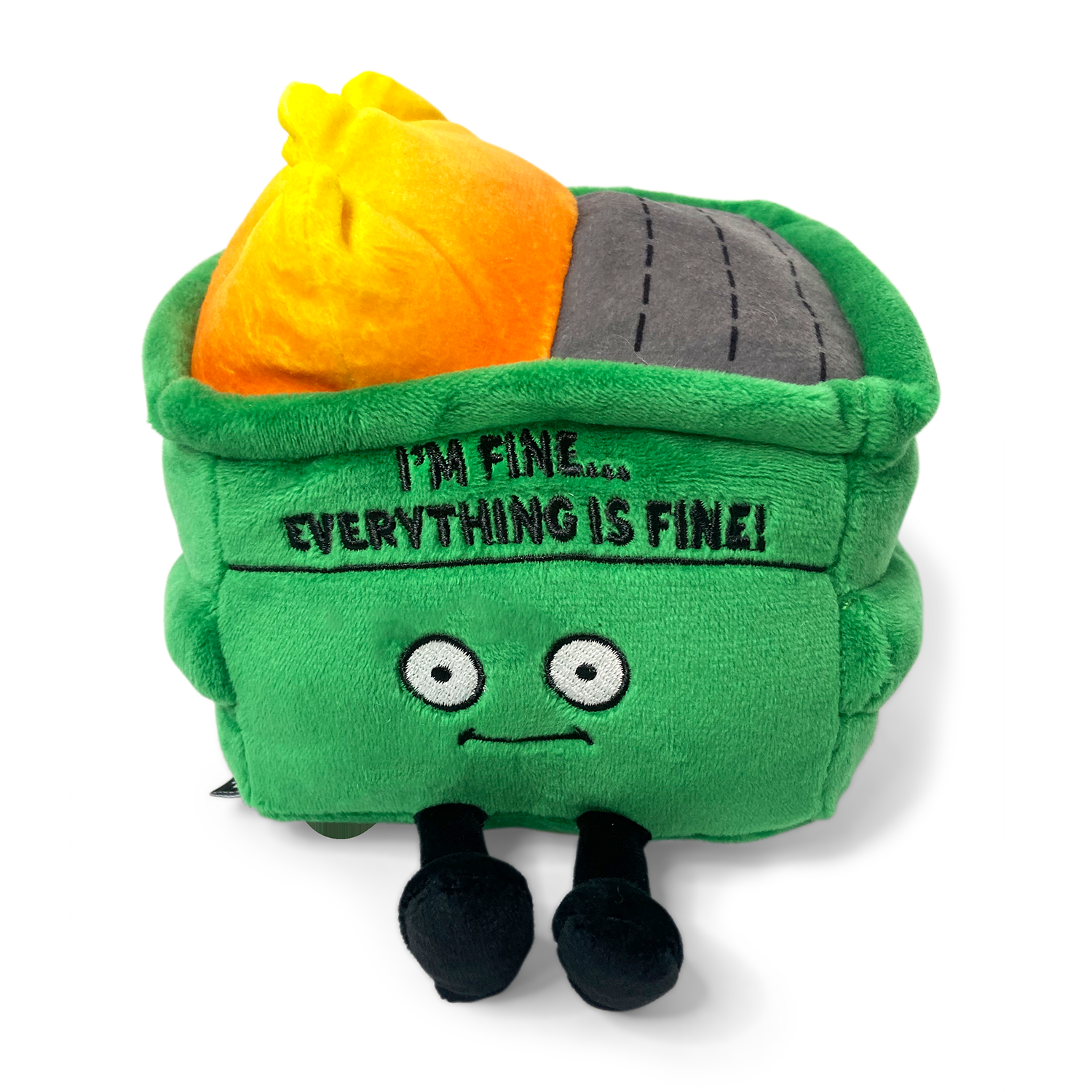 "I'm Fine.. Everything is Fine" Dumpster on Fire Plush