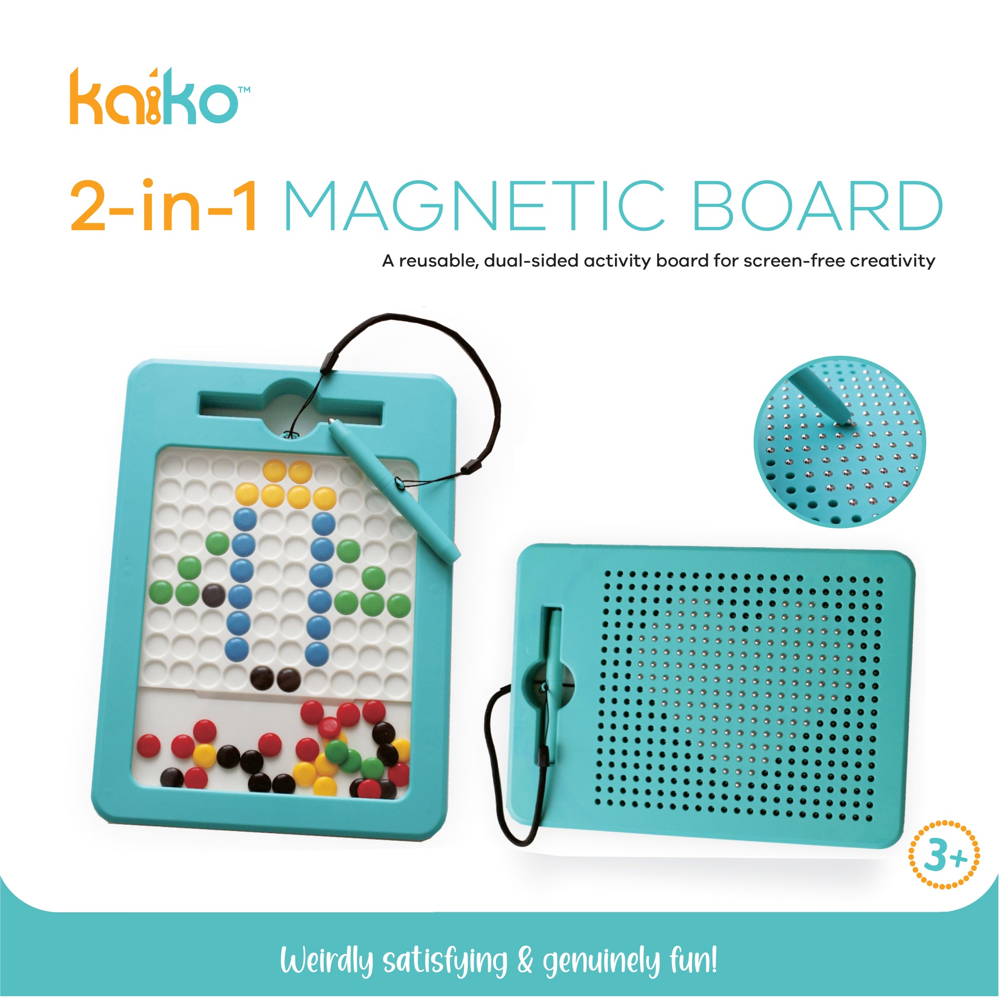 2-in-1 Magnetic Board