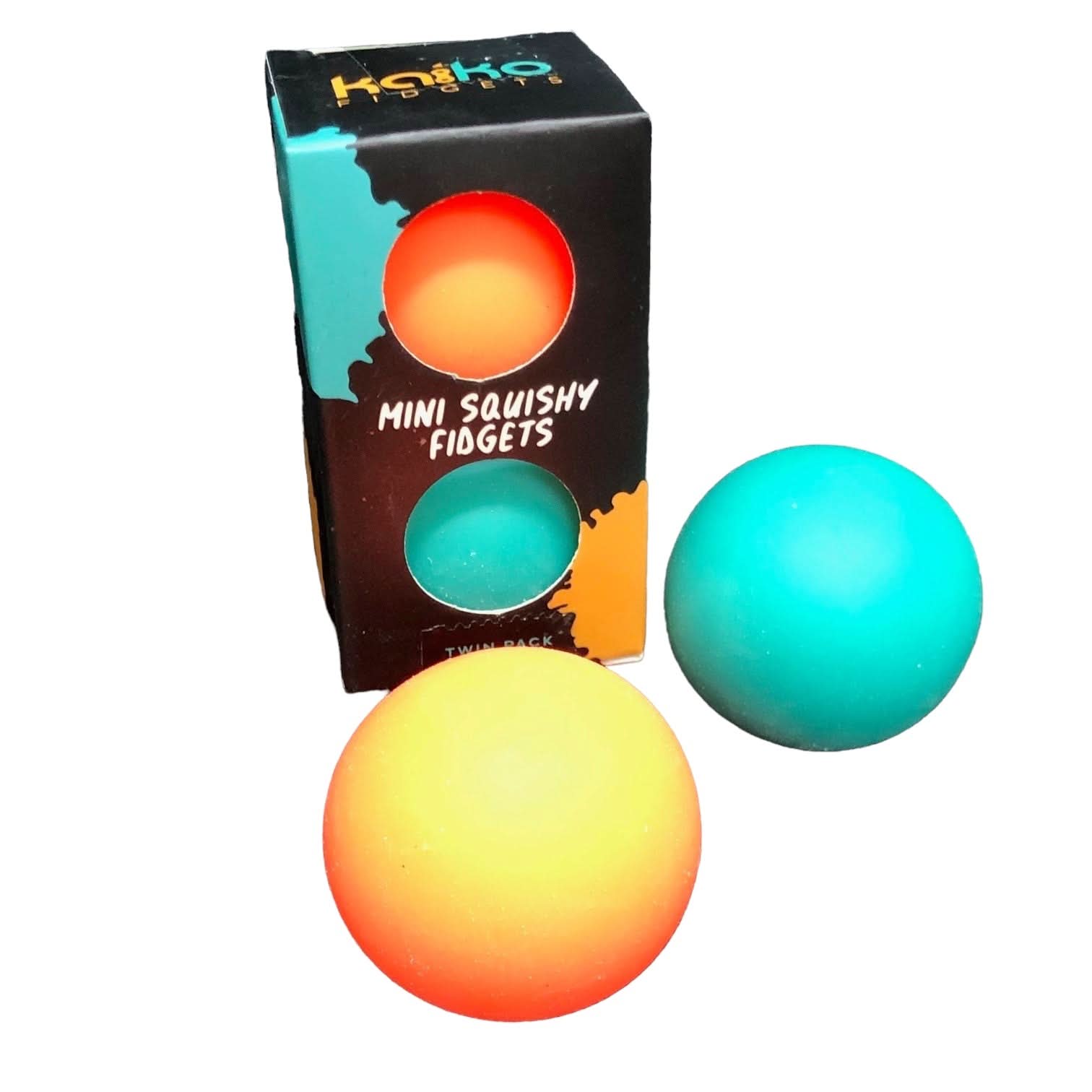 Kaiko Mini Squishy Fidget Balls - twin pack