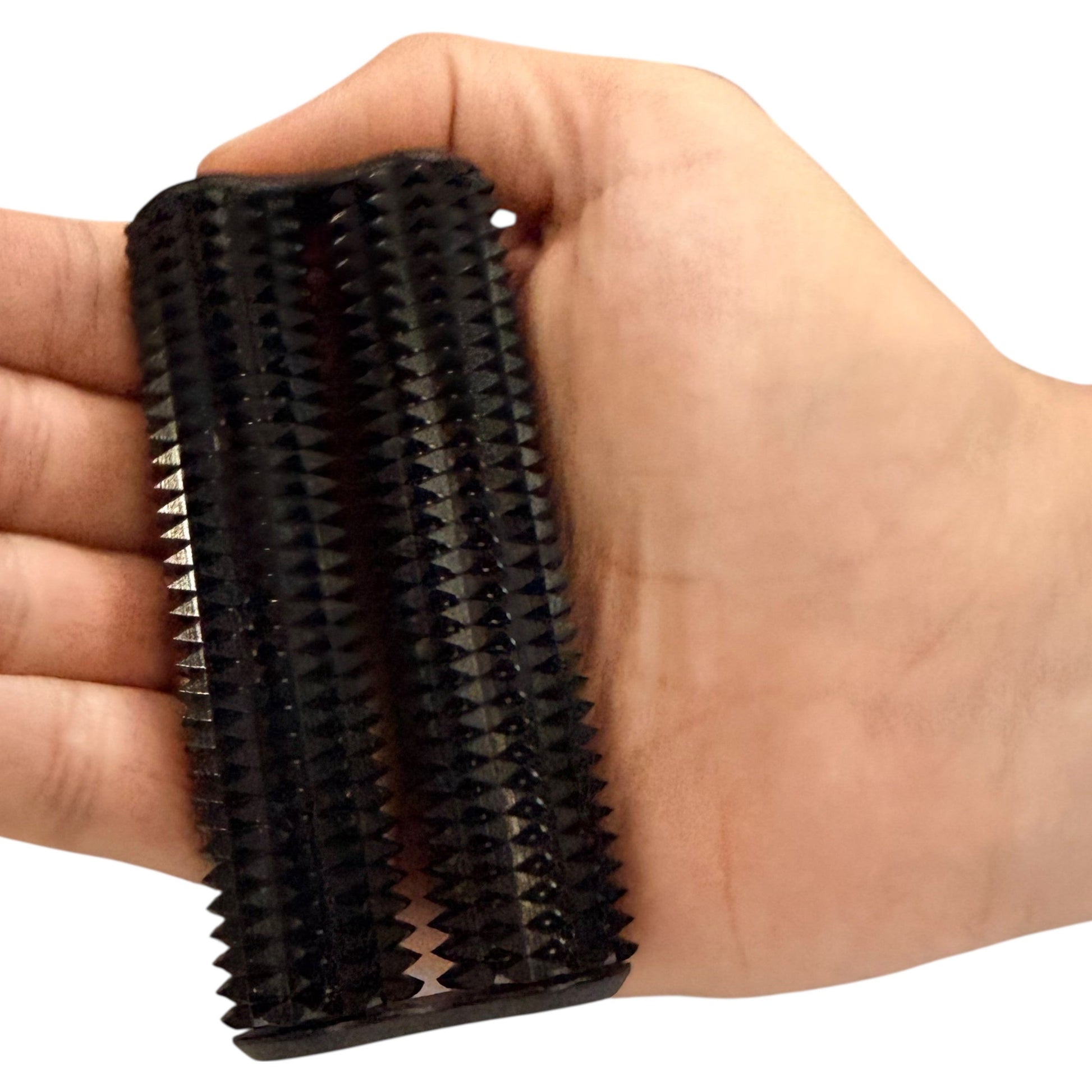 Spikey Hand Roller – Black 285g