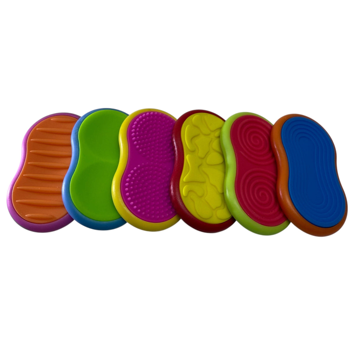Magic Slide Fidget Mag Sliders - Six Interchangeable Magnetic Textured Pad Fidgets – Kaiko ...