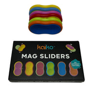 Mag Sliders - Six Interchangeable Magnetic Textured Pad Fidgets