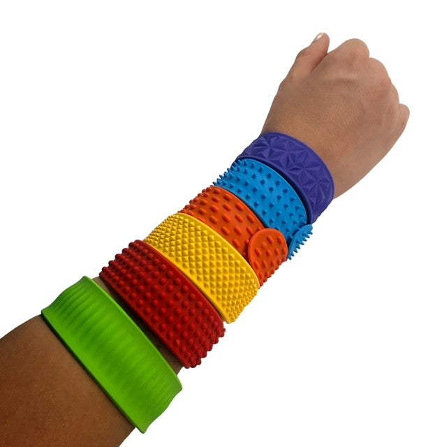Vibrant Sensory Slap Bands