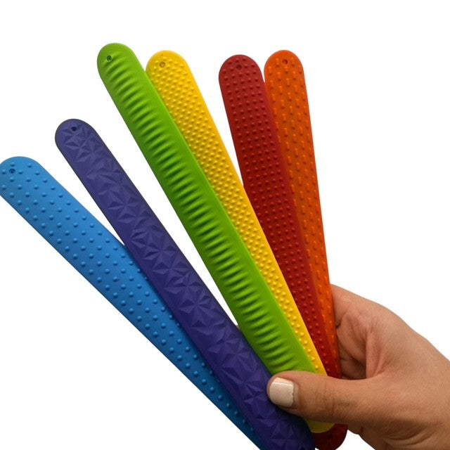 Vibrant Sensory Slap Bands