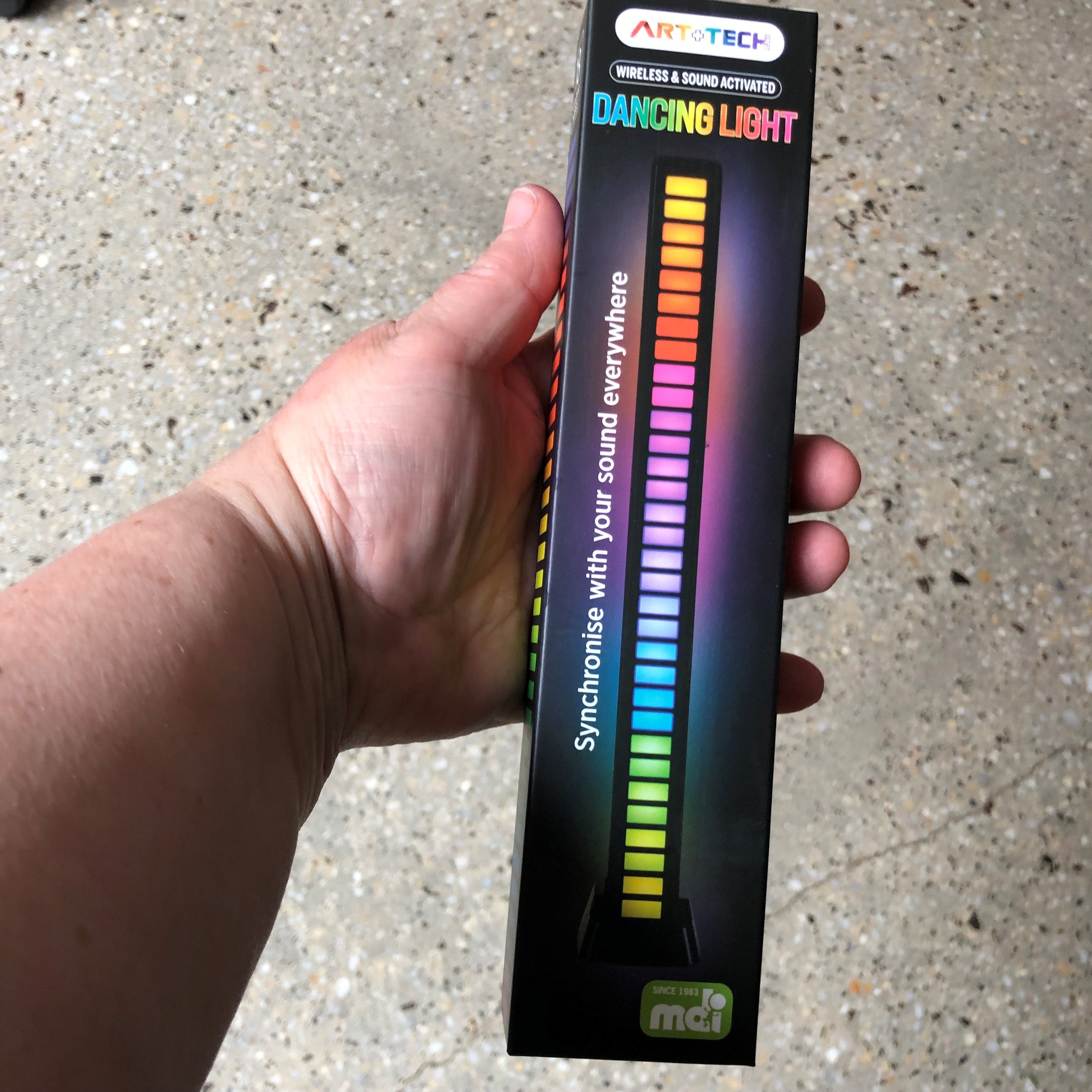 LED Portable Dancing Light - Sound and music activated