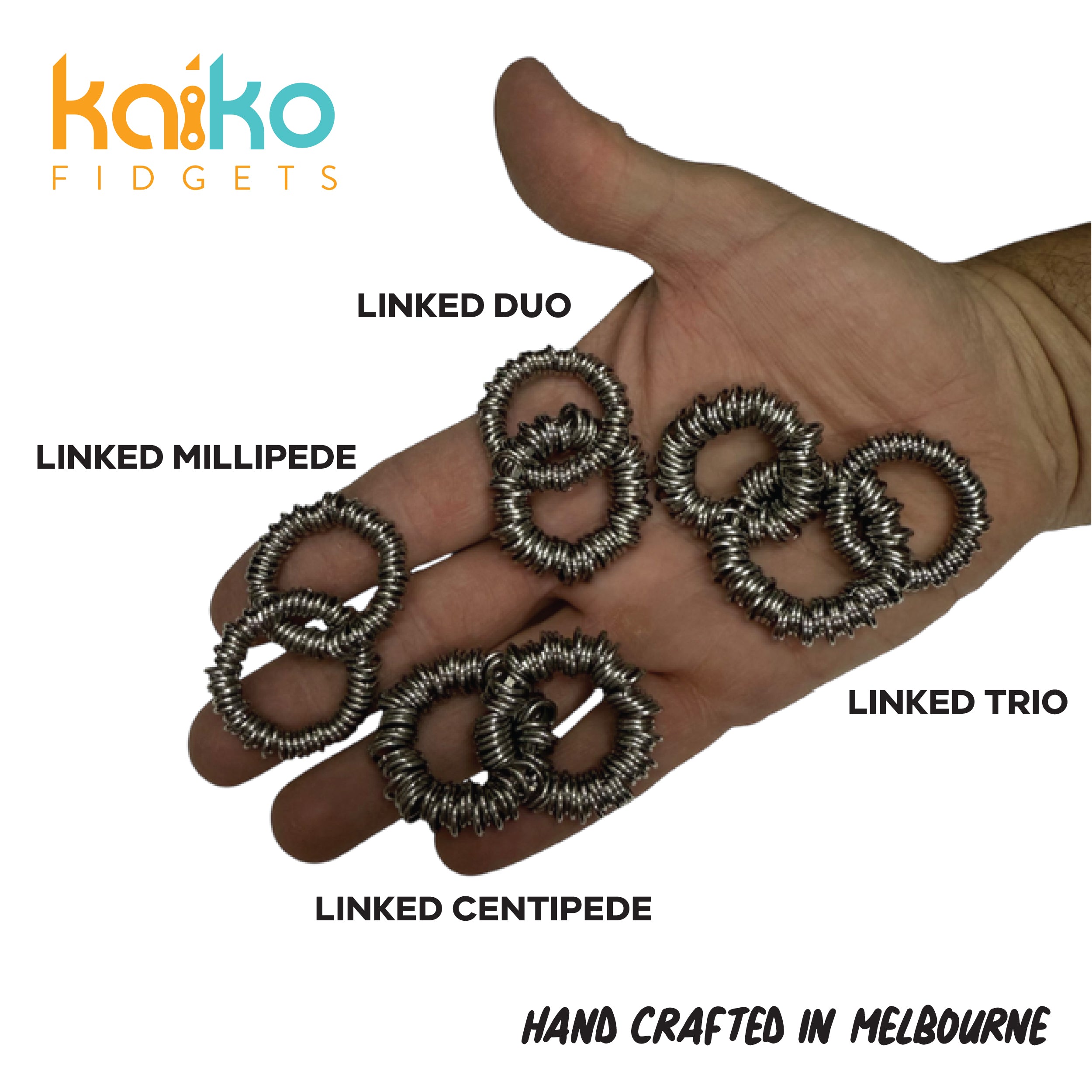 Linked Fidget Series by kaiko – Kaiko Fidgets Australia Pty Ltd