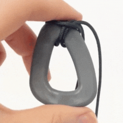 ARK LOOP Chew Necklace - Thin profile