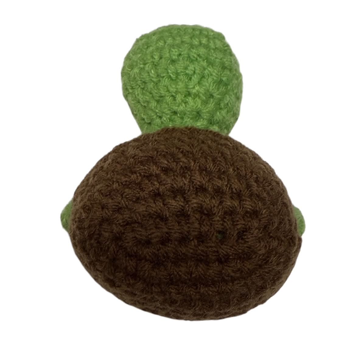 Low Social Battery Turtle - Mini Hand Crochet Plush Support