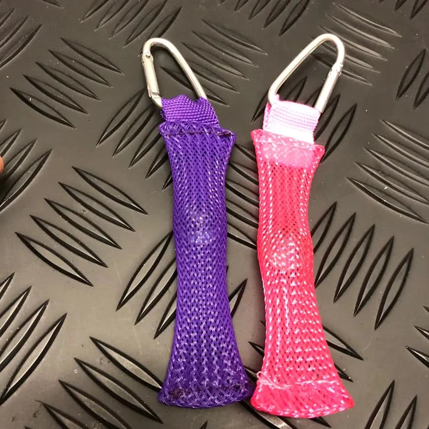 Marble Mesh Fidget Keyrings