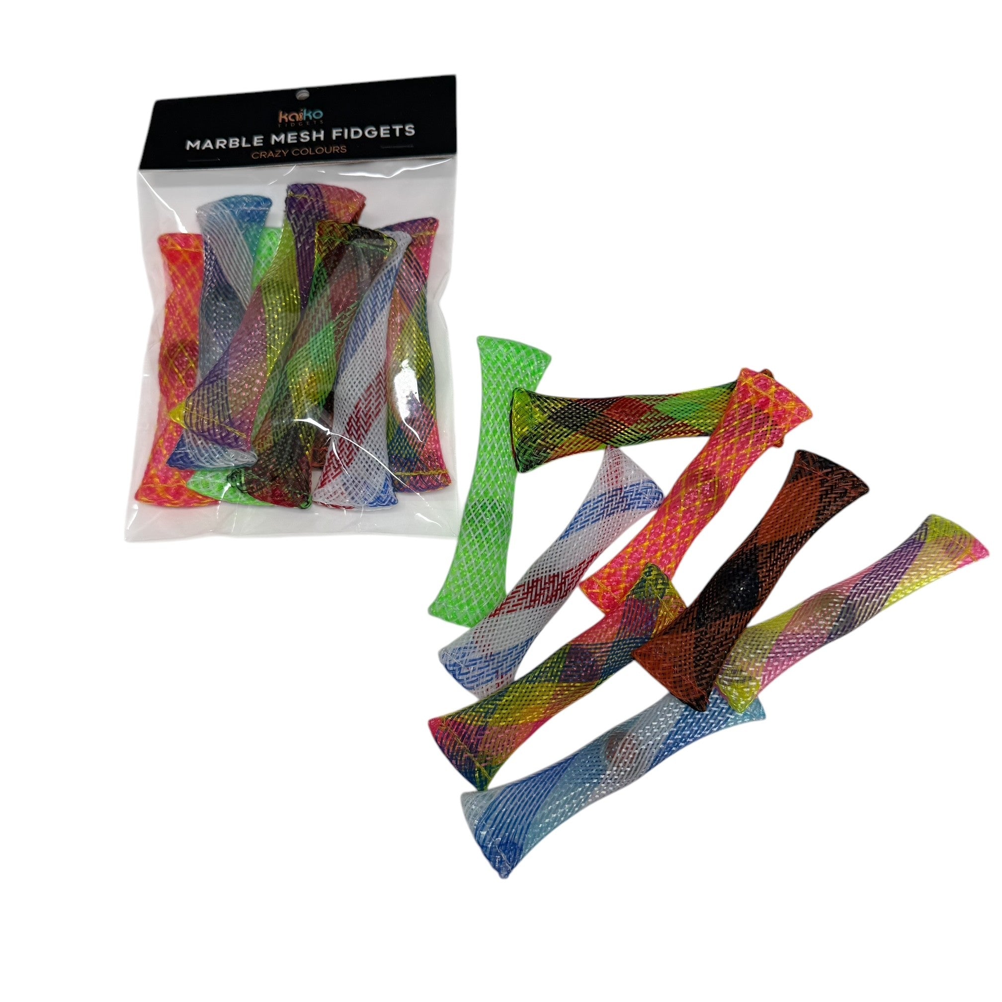 Marble Mesh Fidgets - Pack of 8 by Kaiko
