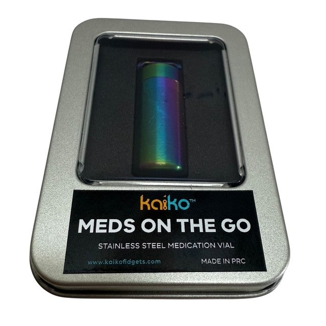 Meds on the Go – Kaiko™ Oil Slick Medication & Small Item Storage Vessel