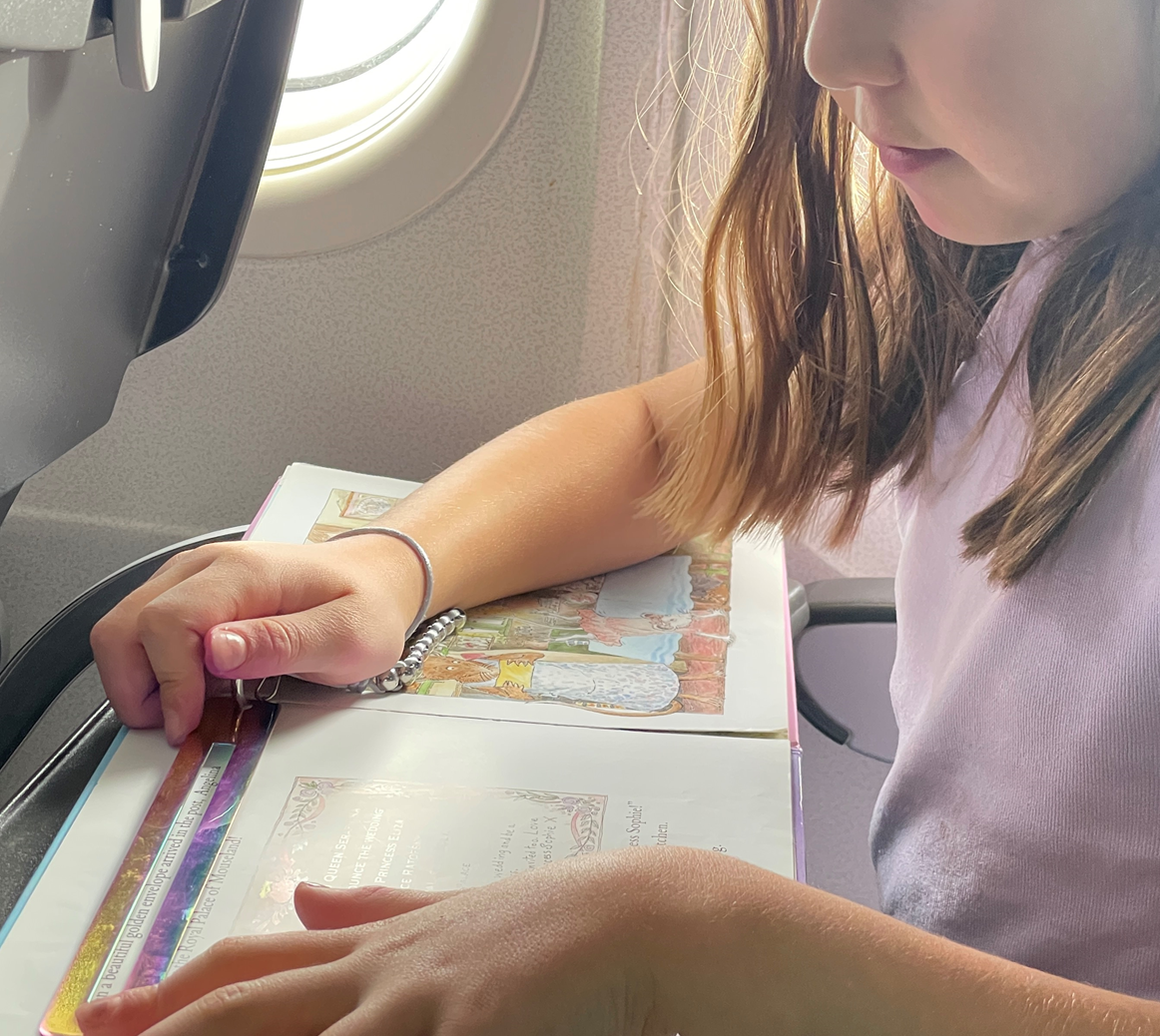 Metal Bookmark with Fidget Hook & Reading Guide - Fidgets not included