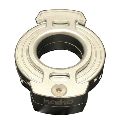 Silver Metal Spinner Ring by Kaiko