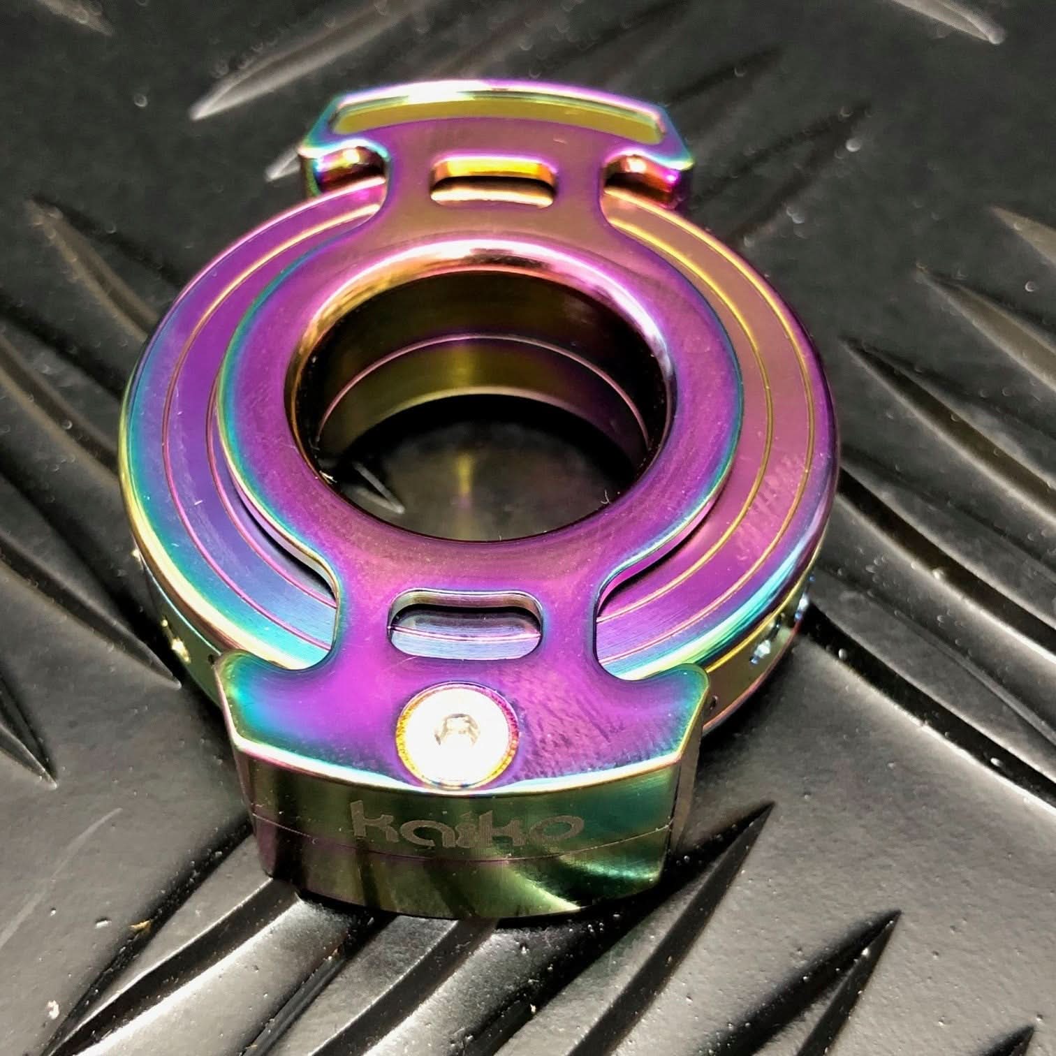 Metal Spinner Ring Oil Slick 75g