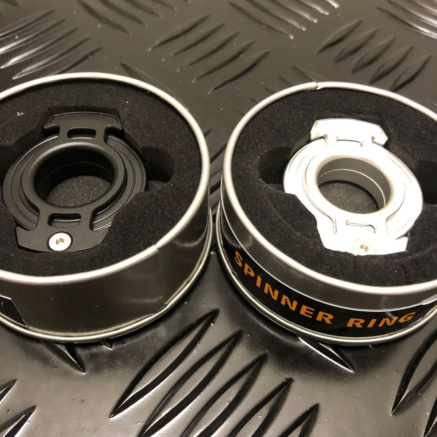 Metal Spinner Ring Oil Slick 75g