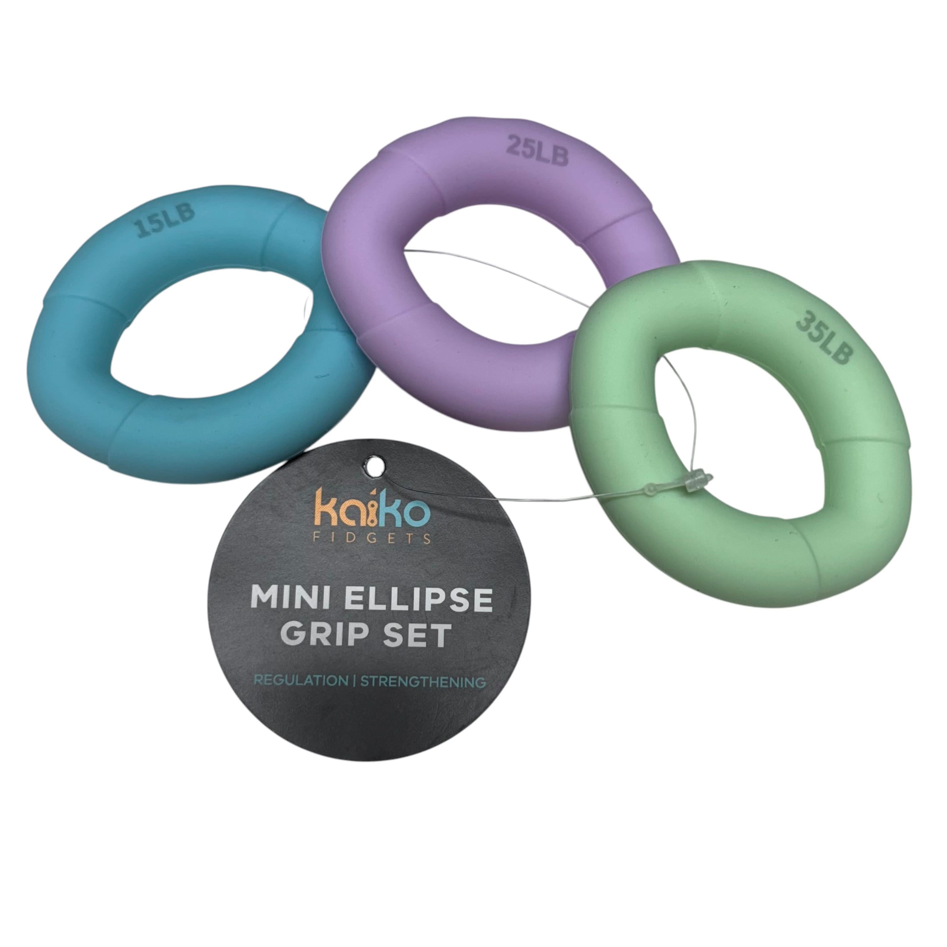 Mini Ellipse Grip Set of 3 - Ideal for Petite Hands – Kaiko Fidgets ...