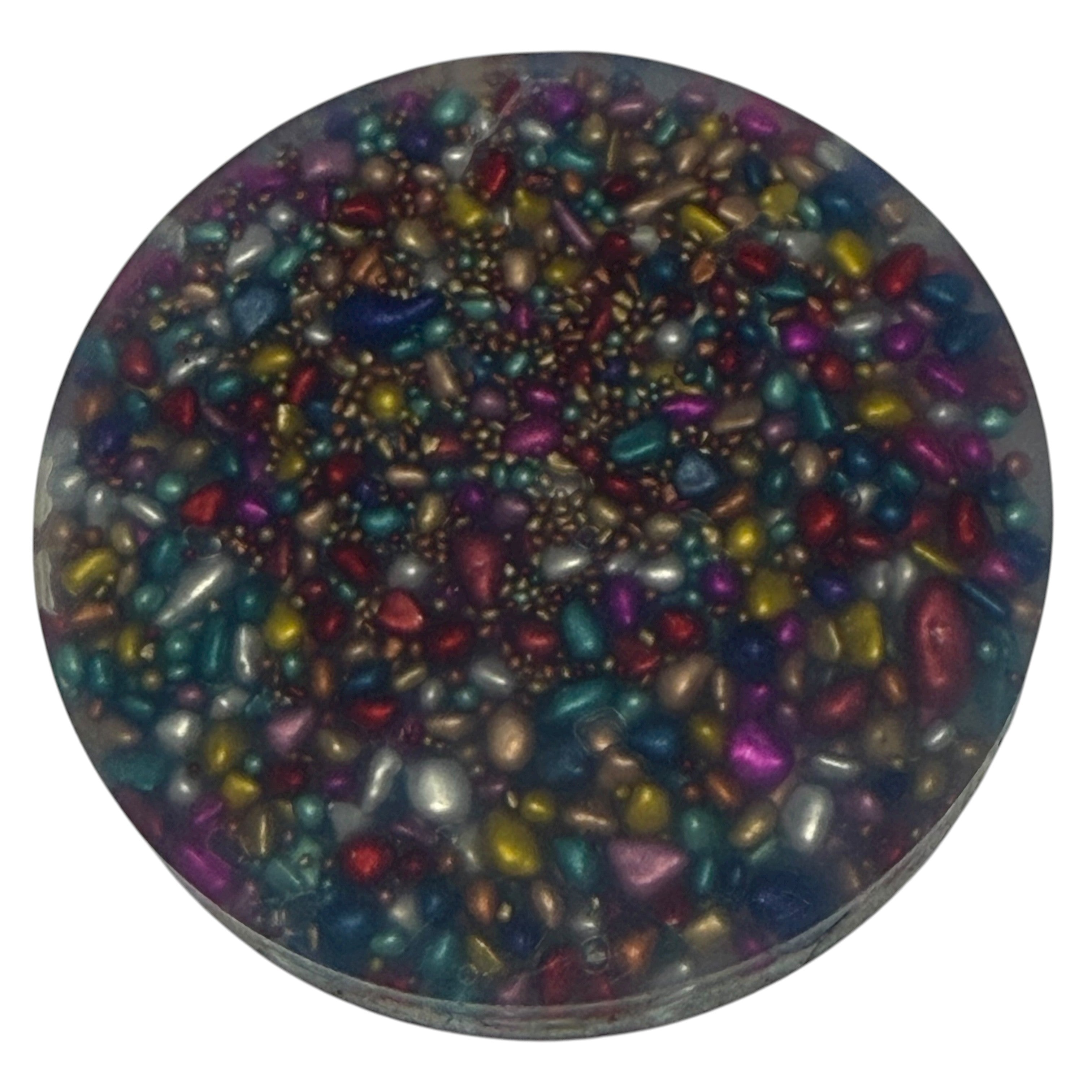 Pebble Pick ‘Em Stack - pack of 3 natural painted stone discs - Picking & Popping Support