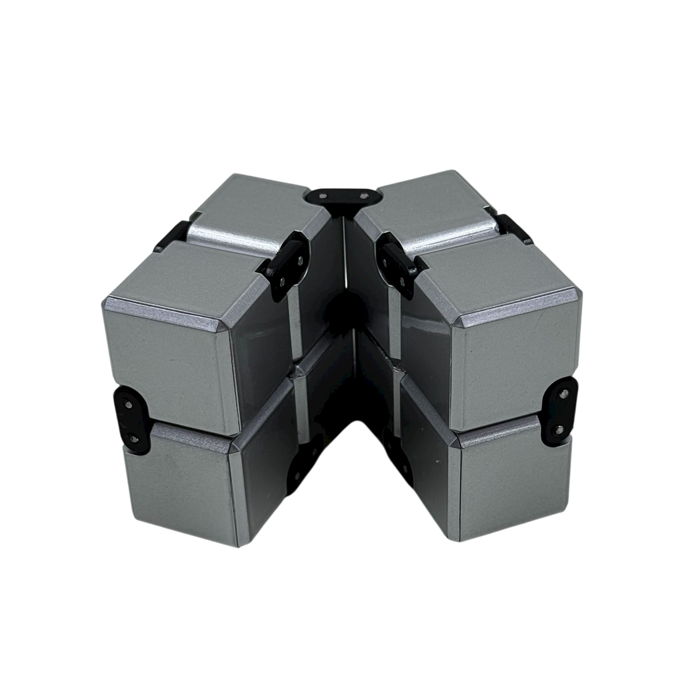 Silver Infinity Cube Fidget - 108 grams