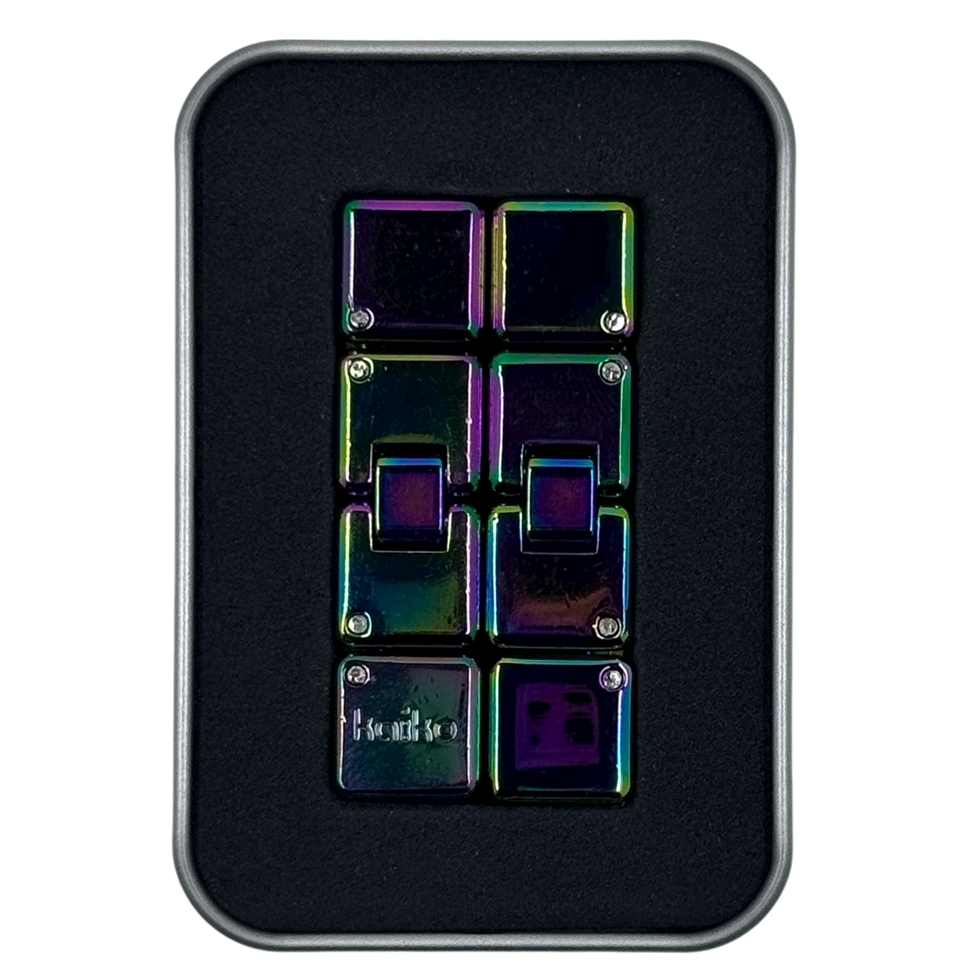 MINI Oil Slick Infinity Cube in Window Tin - 151 gams