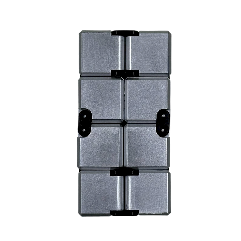 Infinity Silver Cube Silver Infinity Cube Fidget – Kaiko Fidgets Australia Pty Ltd