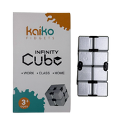 Silver Infinity Cube Fidget - 108 grams