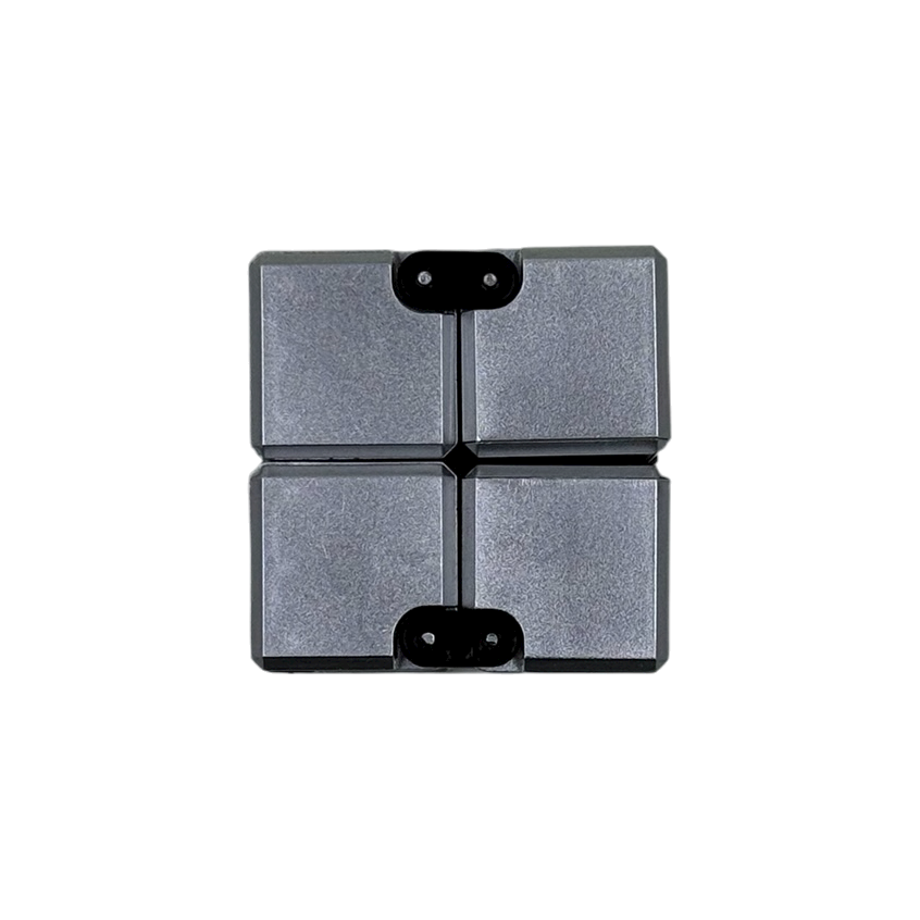 Silver Infinity Cube Fidget - 108 grams