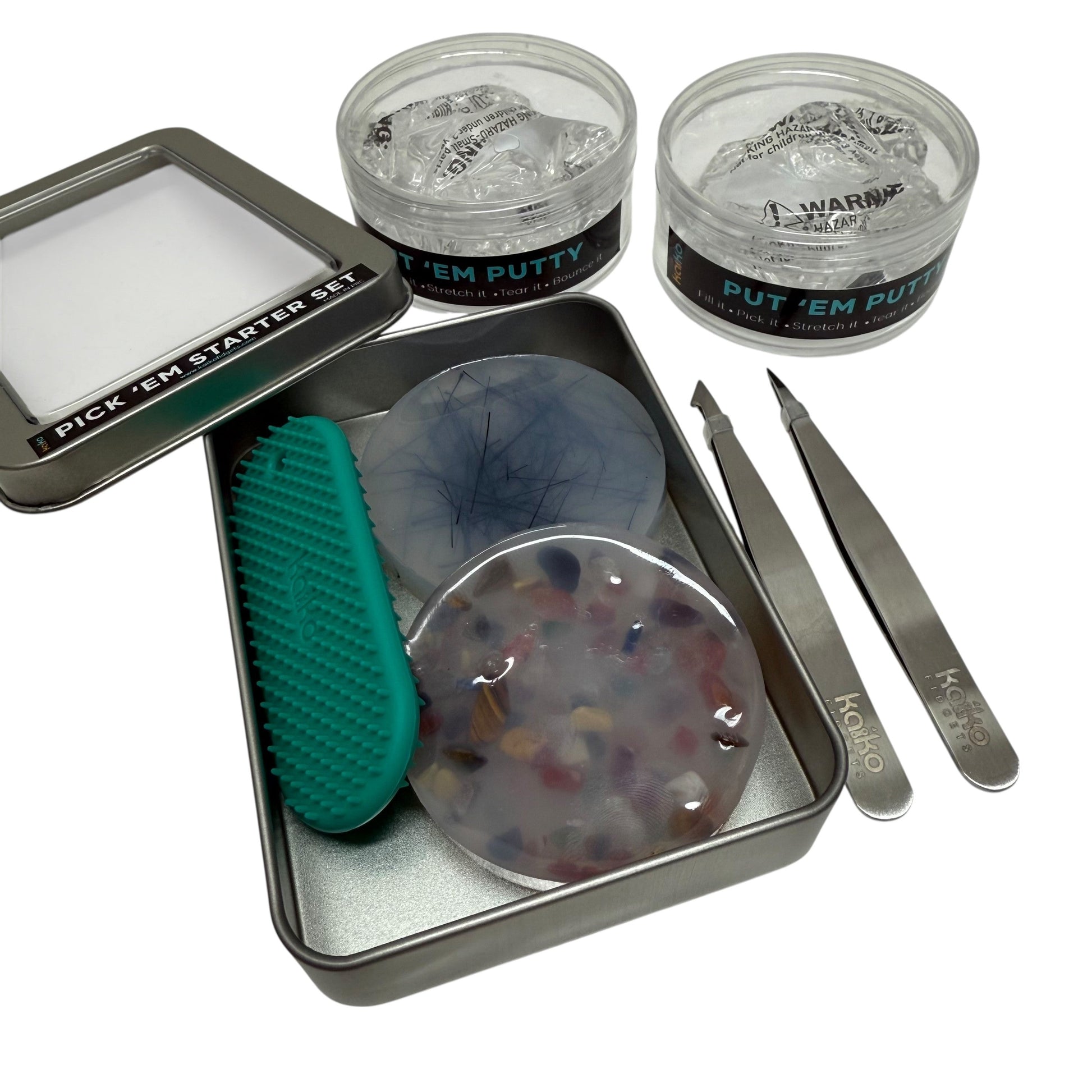 Pick 'Em Bundle 6 = Pick 'Em Starter Set Tin + Two Put 'Em Putty - Bundle & Save