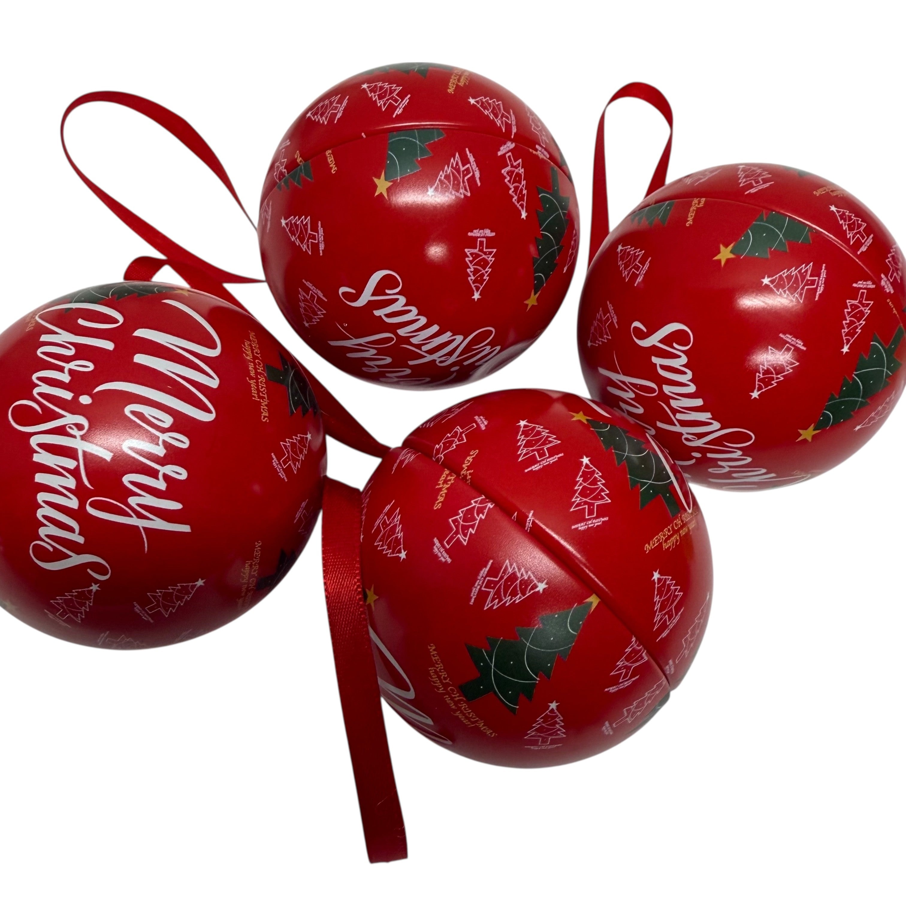 Christmas Ball Gifting Tins - Contents Sold Separately